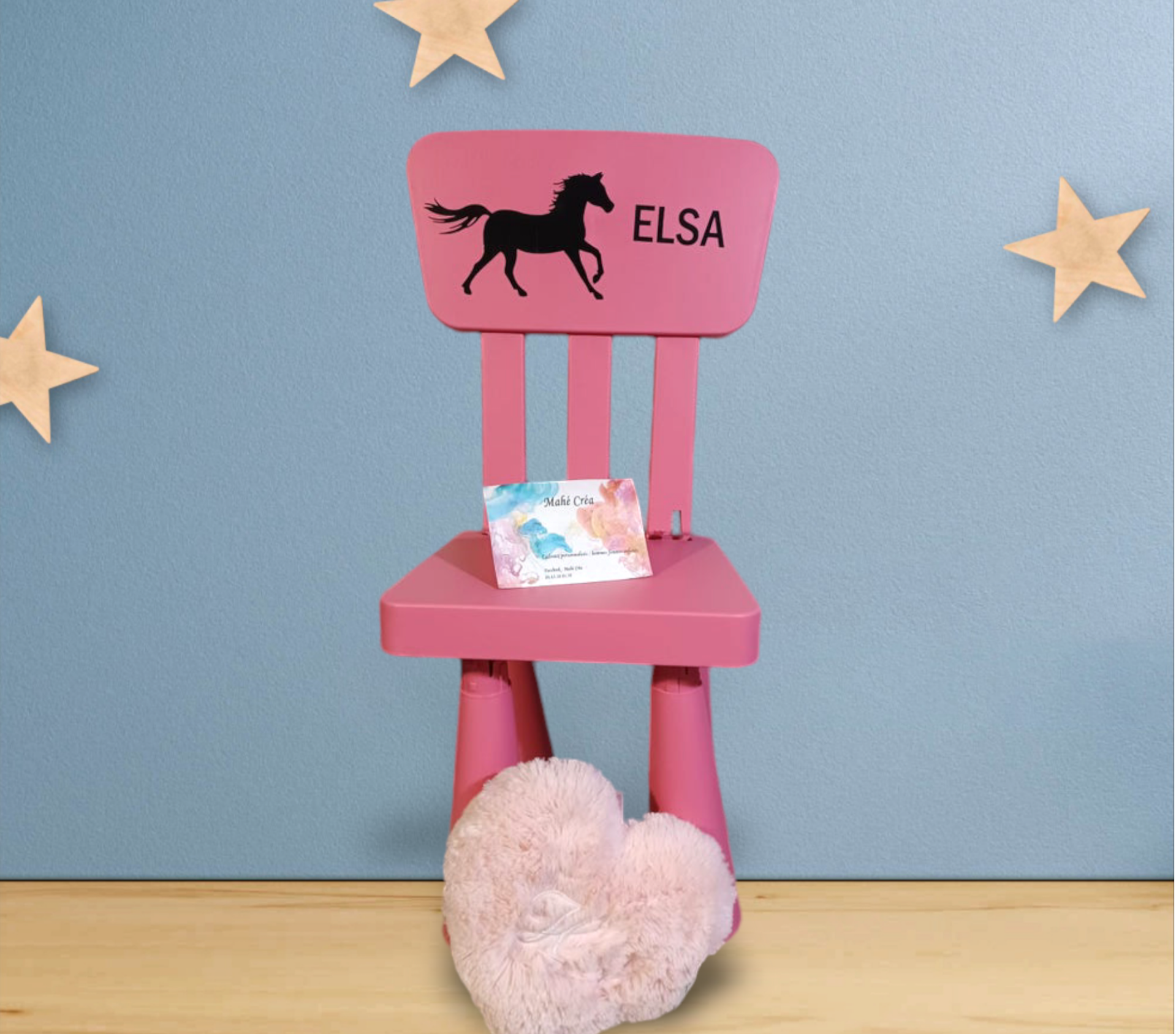 Chaise personnalisée - Modèle cheval 2