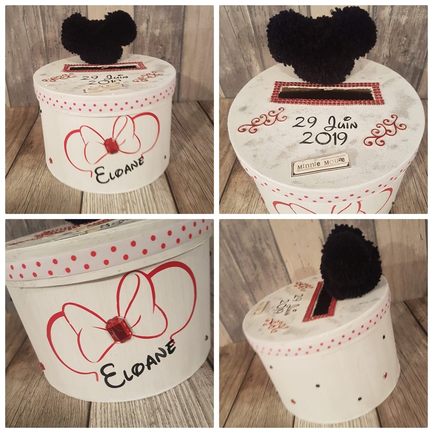 Thème Minnie - Rouge/Blanc/Noir