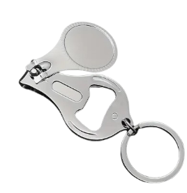 Porte clef coupe-ongle / décapsuleur personnalisé - Modèle 100% personnalisable selon vos souhaits