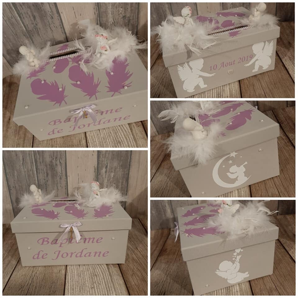 Thème ange - Gris/Blanc/Mauve