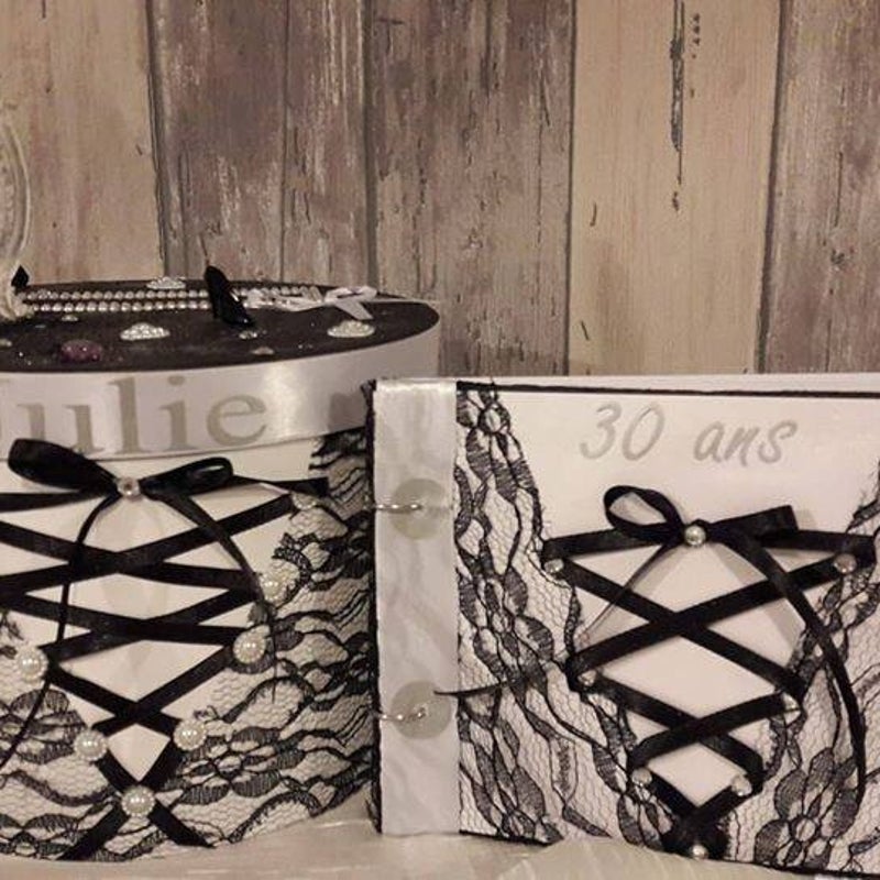 Thème mode/dentelle - Noir/Blanc