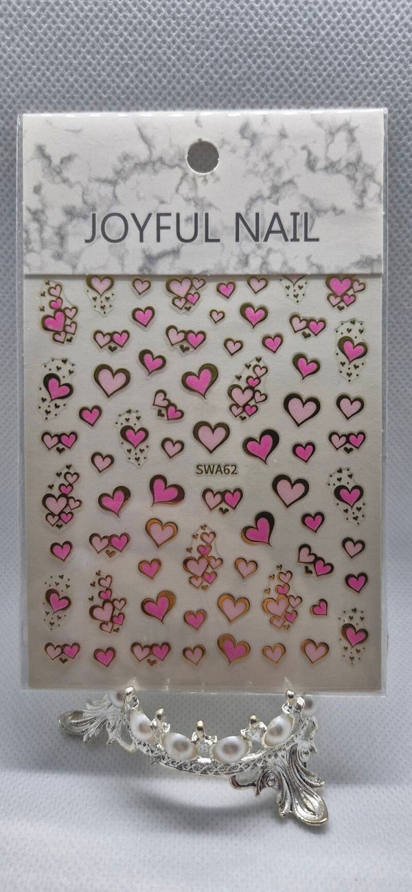 Pink hearts