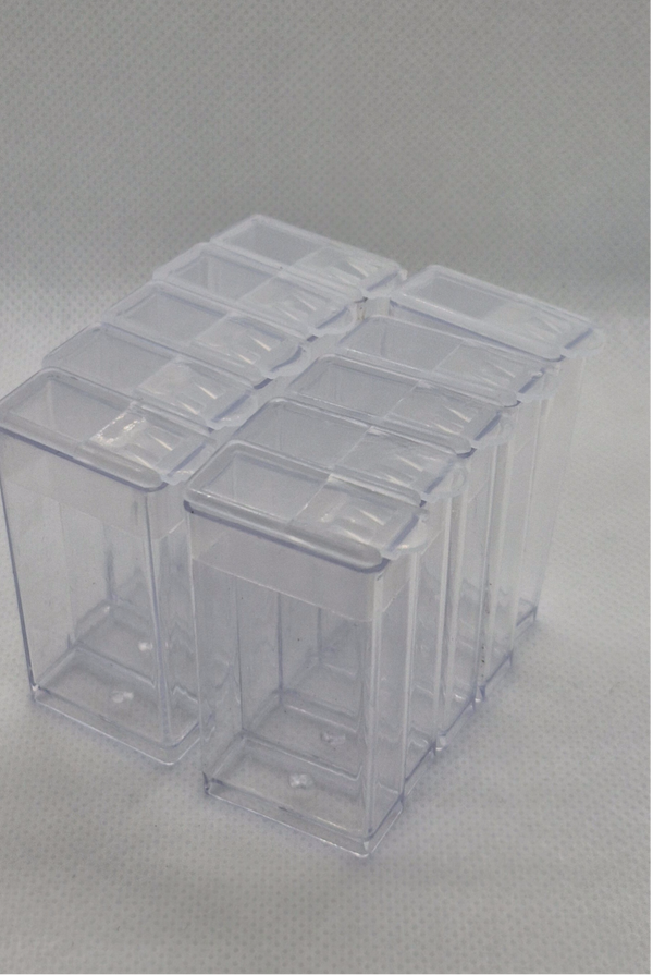 Plastic Glitter Storage Boxes.