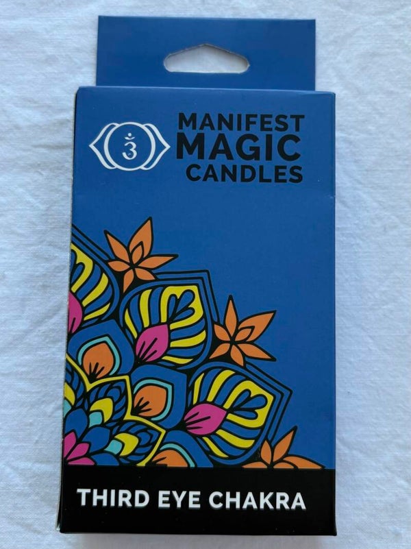 Manifest Kaarsen Derde Oog Donkerblauw