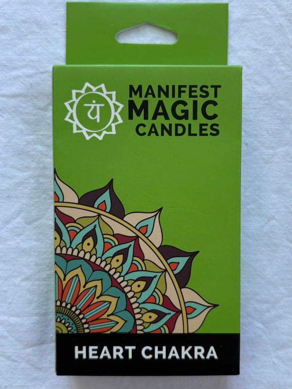 Manifest Kaarsen Hartchakra Groen