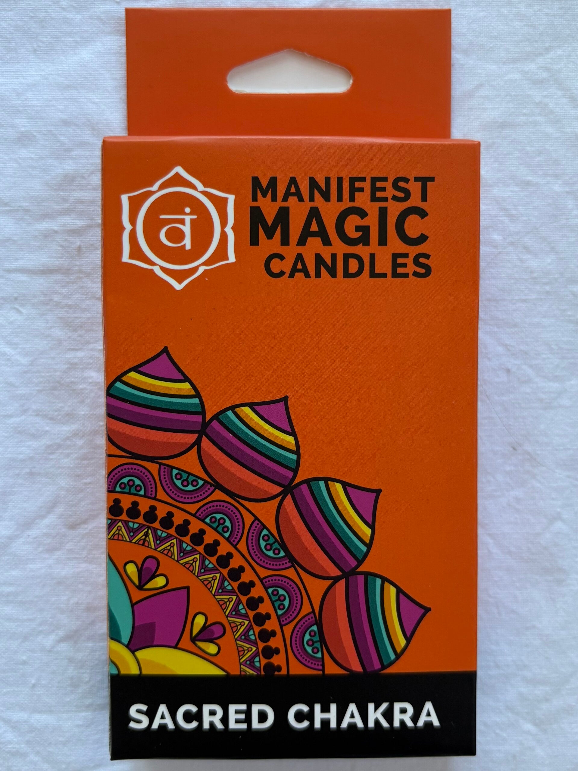 Manifest Kaarsen Sacraalchakra Oranje
