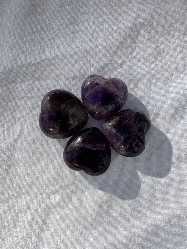 Amethist Hart 2cm