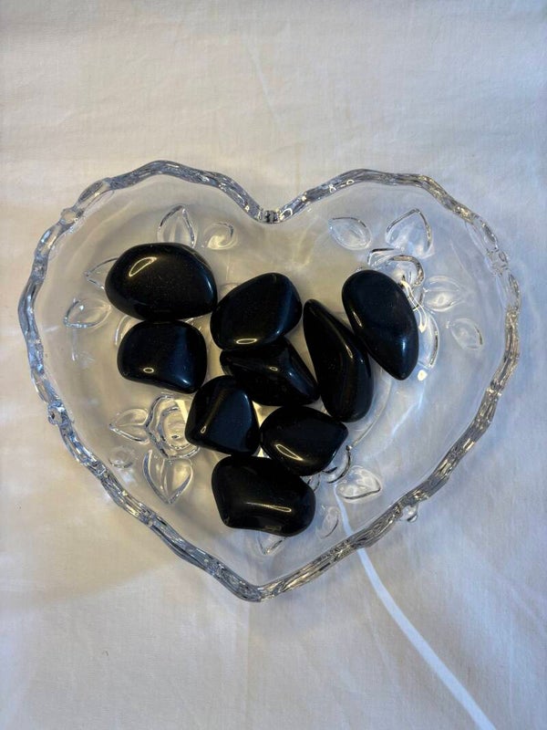 Zwarte Obsidiaan Trommelstenen