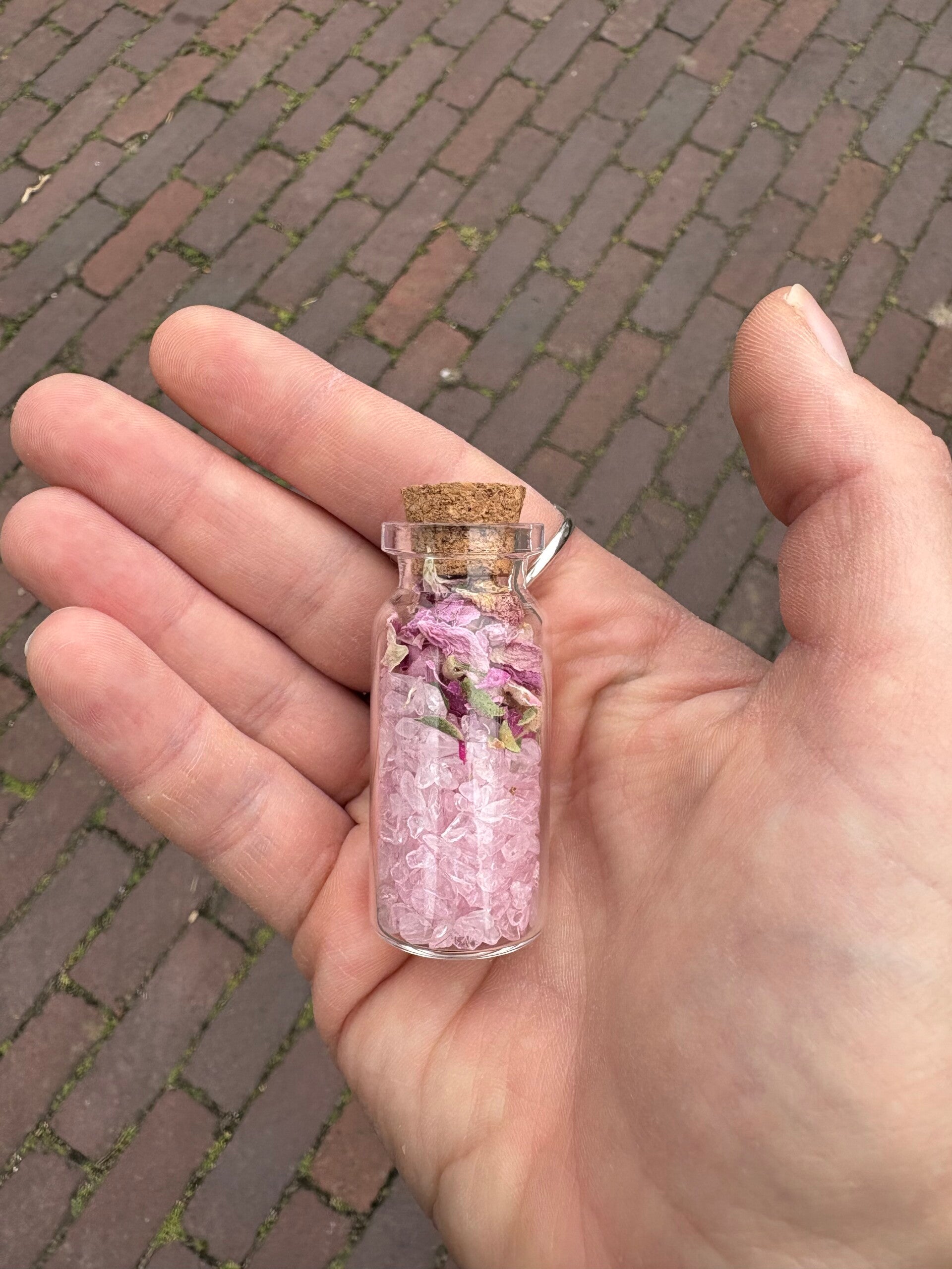 Rozenkwarts X Rozenblaadjes Flesje