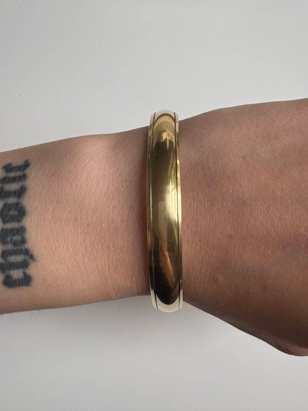 Goudkleurige Vintage Bangle