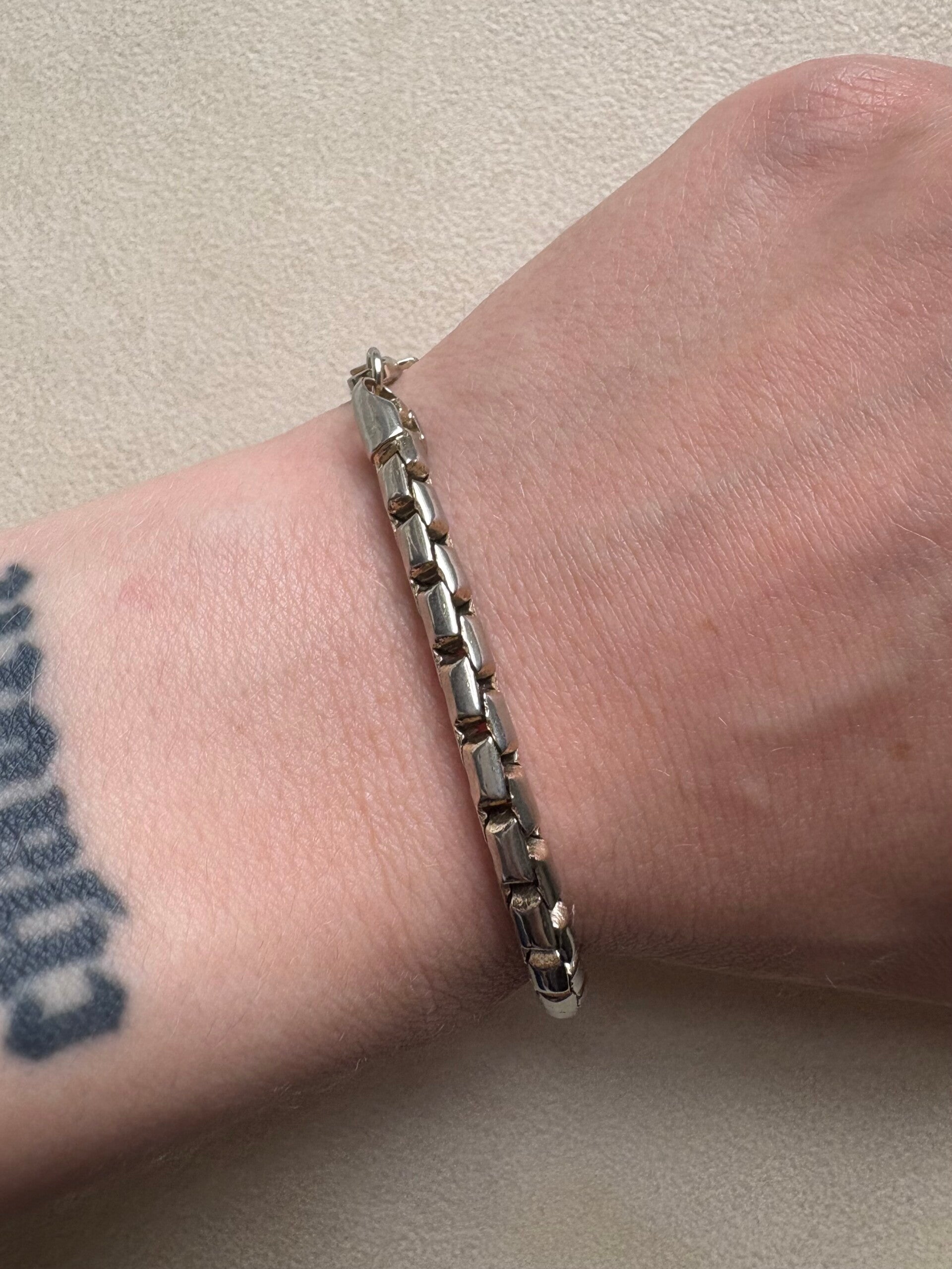 Blokschakel Armband