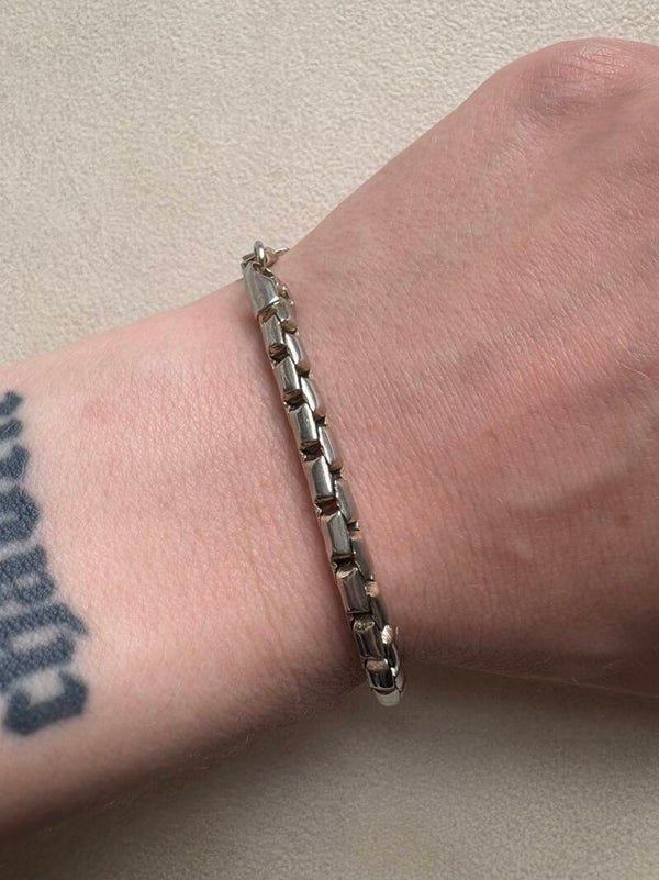 Blokschakel Armband