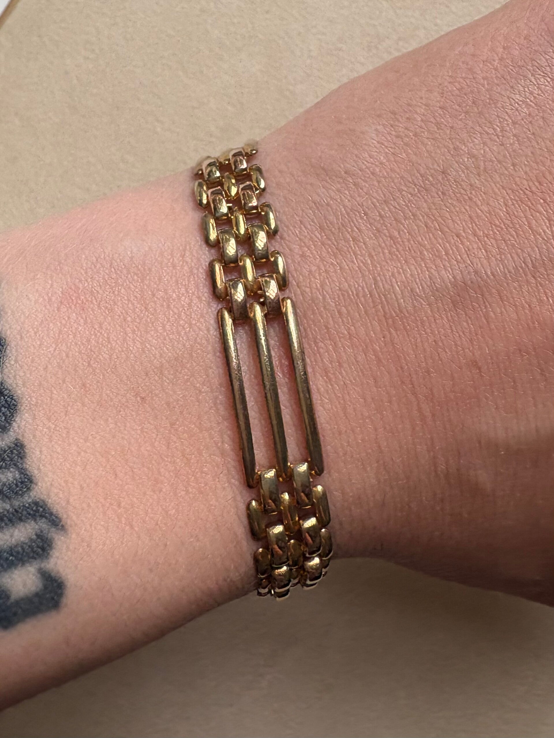 Vintage Gate Link Armband