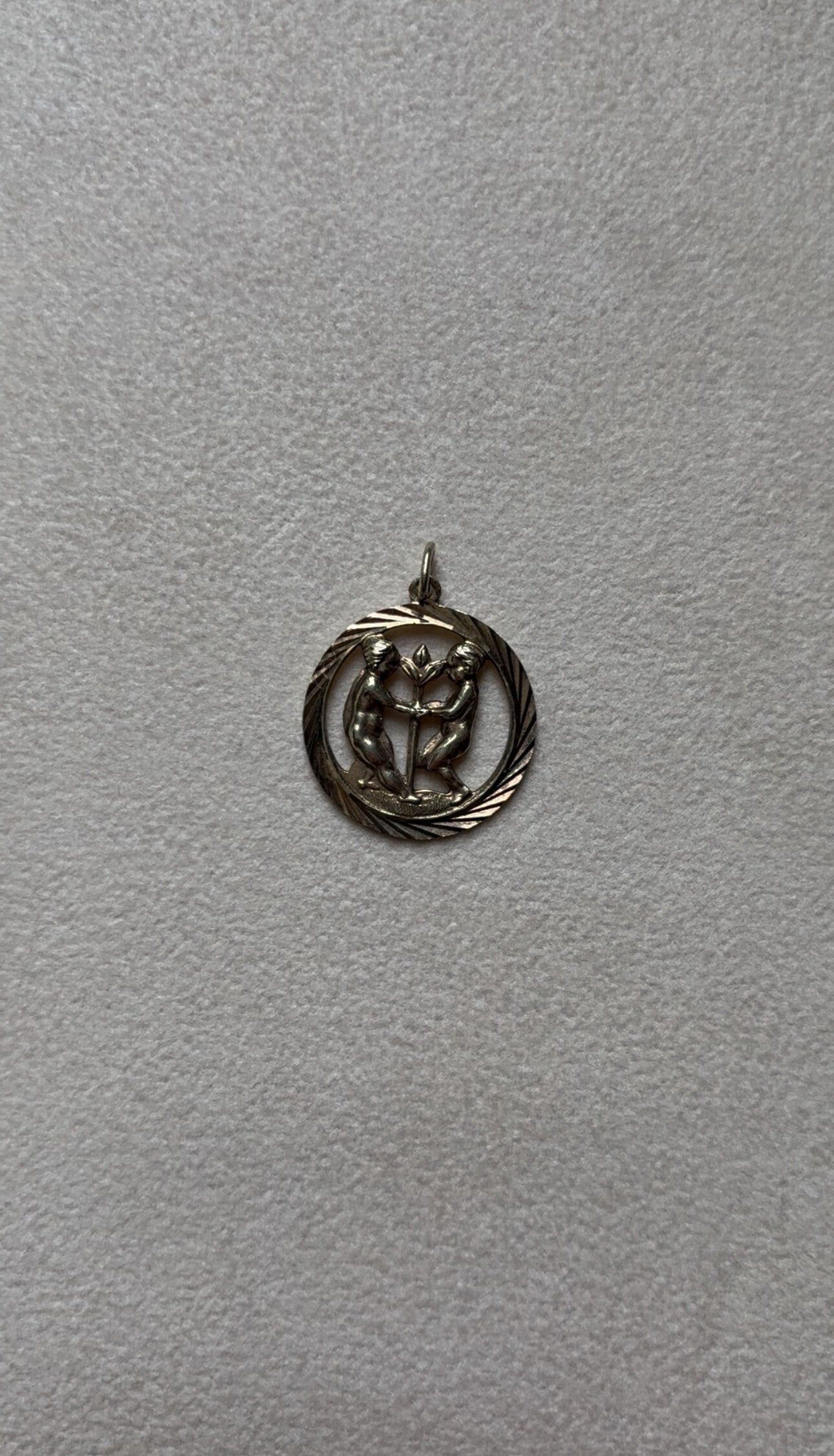 Vintage Ketting Hanger Tweeling