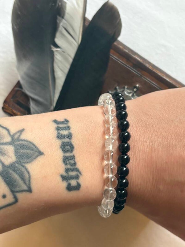 Armband Set “ there can’t be light without darkness”