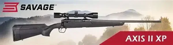 Savage Axis 2 kal 308 win/Bushnell 3-9x40 combo pakke
