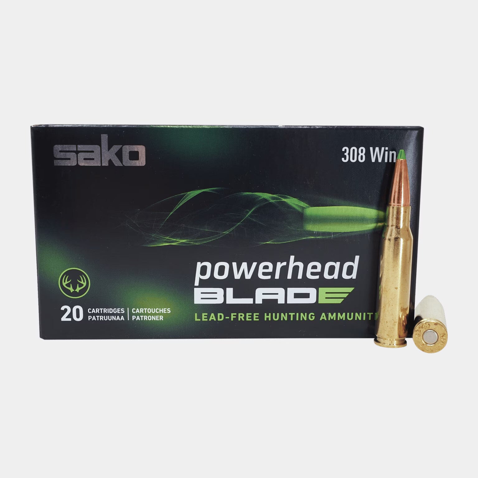 Sako Power Head Blade 162 grain 308win 20 stk.