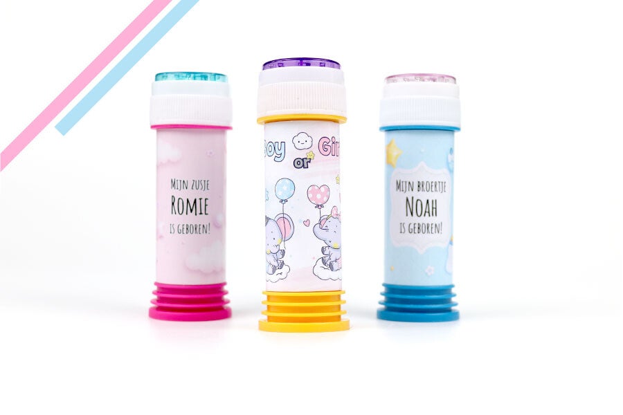 Bellenblaas wikkel DIY