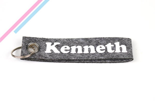 Sleutelhanger met naam