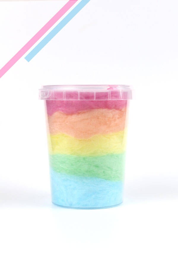 Suikerspin regenboog 1
