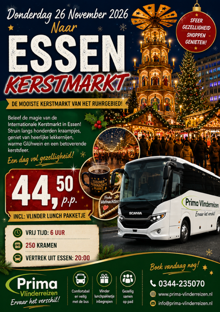 Kerst Essen (Duitsland) Donderdag 26 November 2026