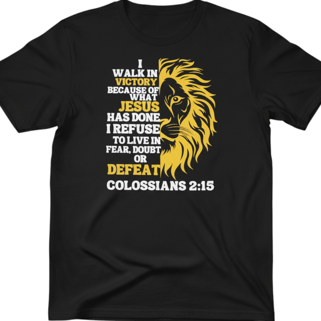 I Walk in Victory T‑Shirt | Colossians 2:15