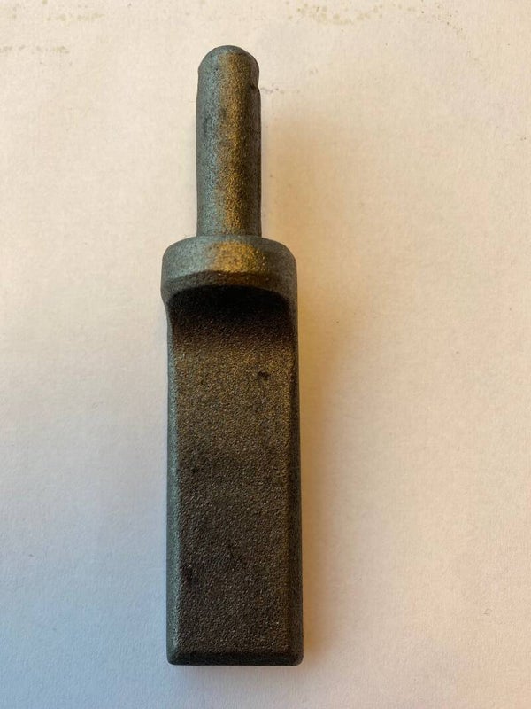 Scharnier aanlas brut ijzer - dia 12mm