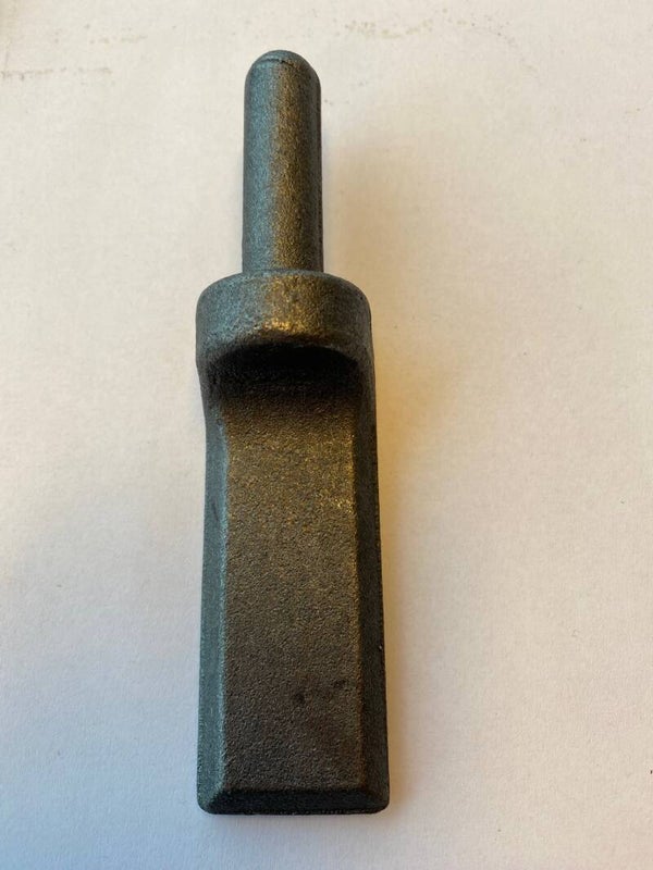 Scharnier aanlas brut ijzer - dia 14mm