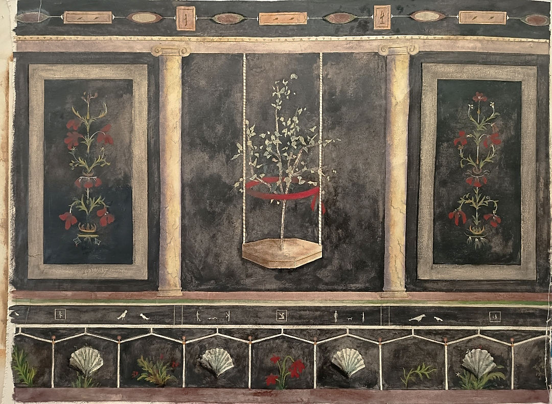 Décor peint - Thème Pompéi