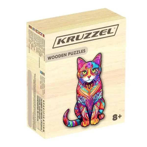 Houten Kat Puzzel