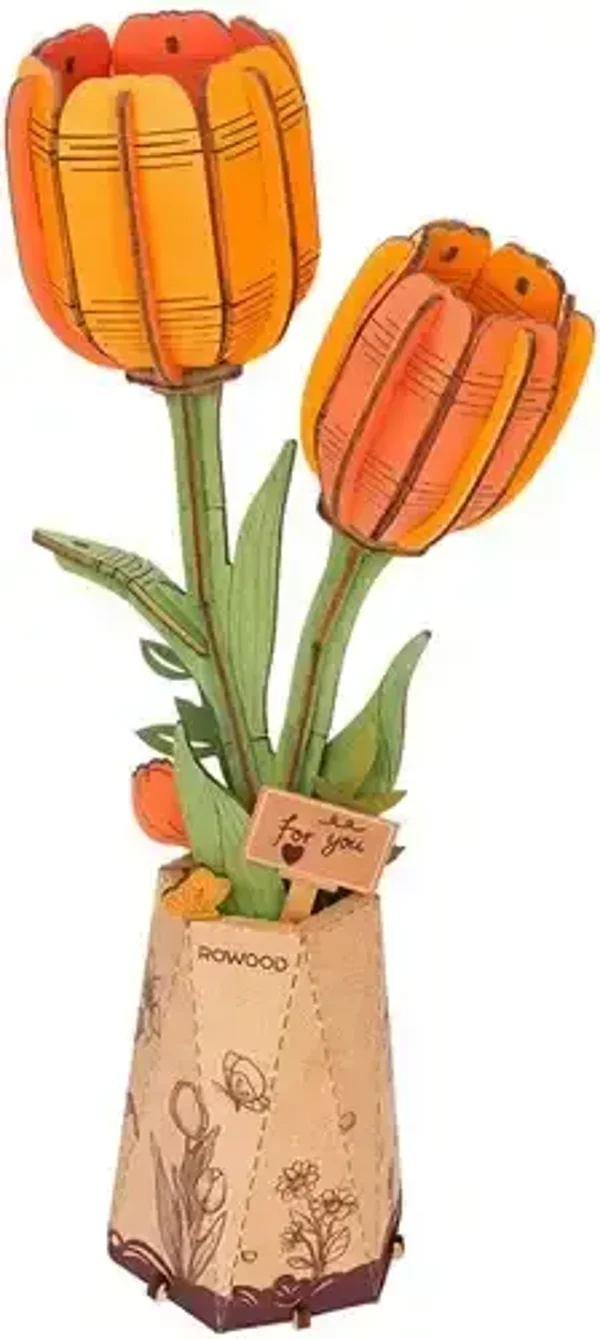 Robotime Orange Tulip