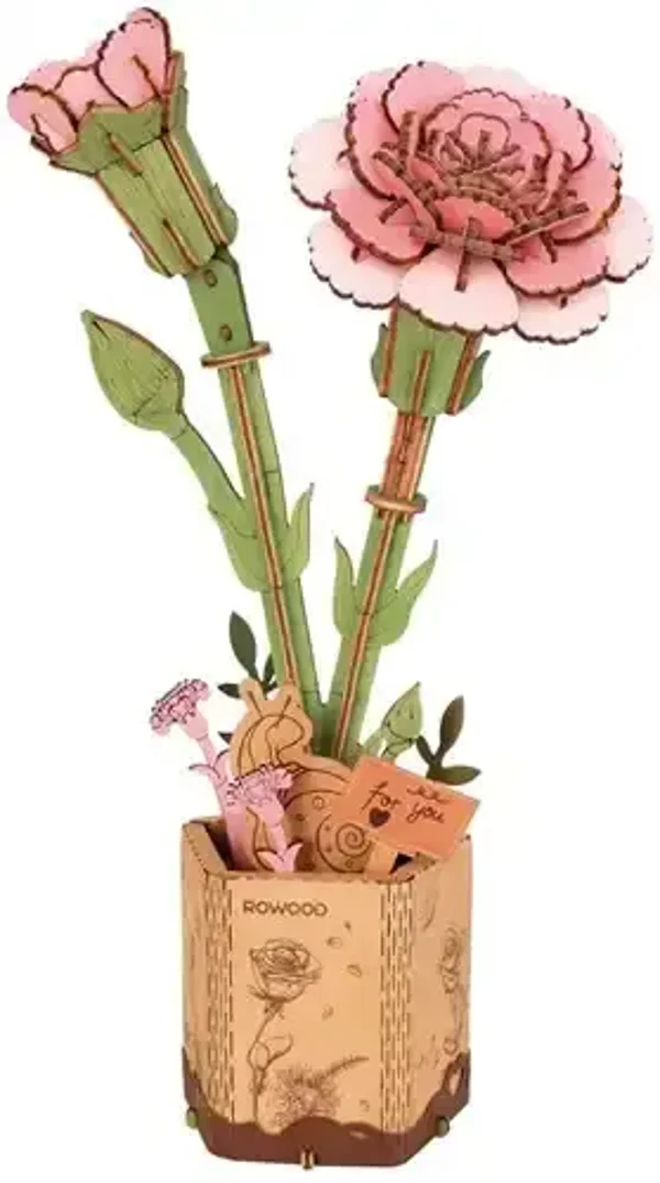 Robotime Pink Carnation