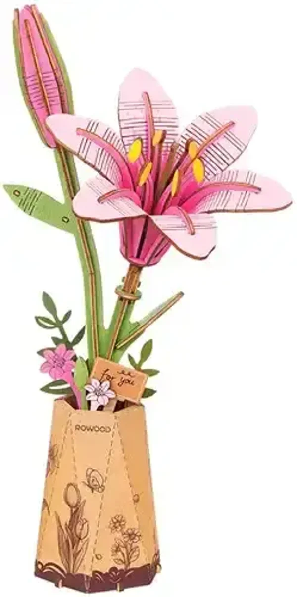 Robotime Pink Lily