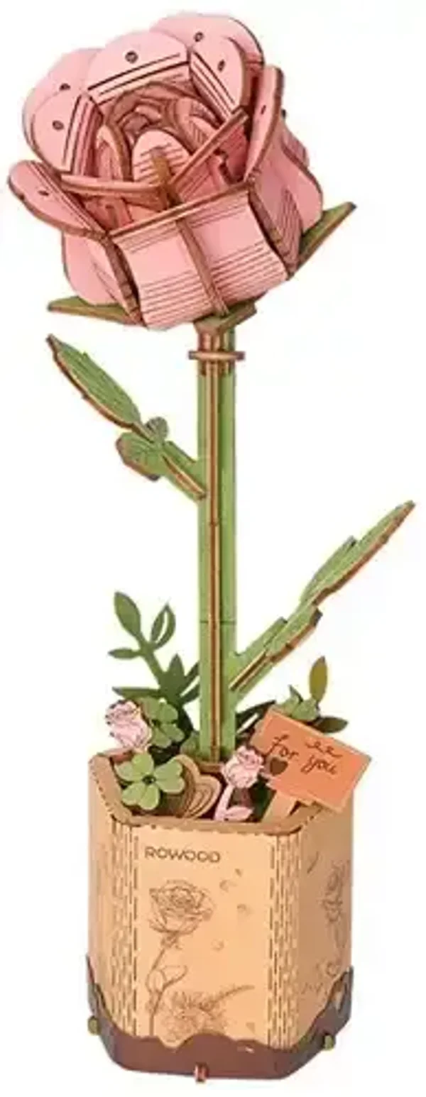 Robotime Pink Rose