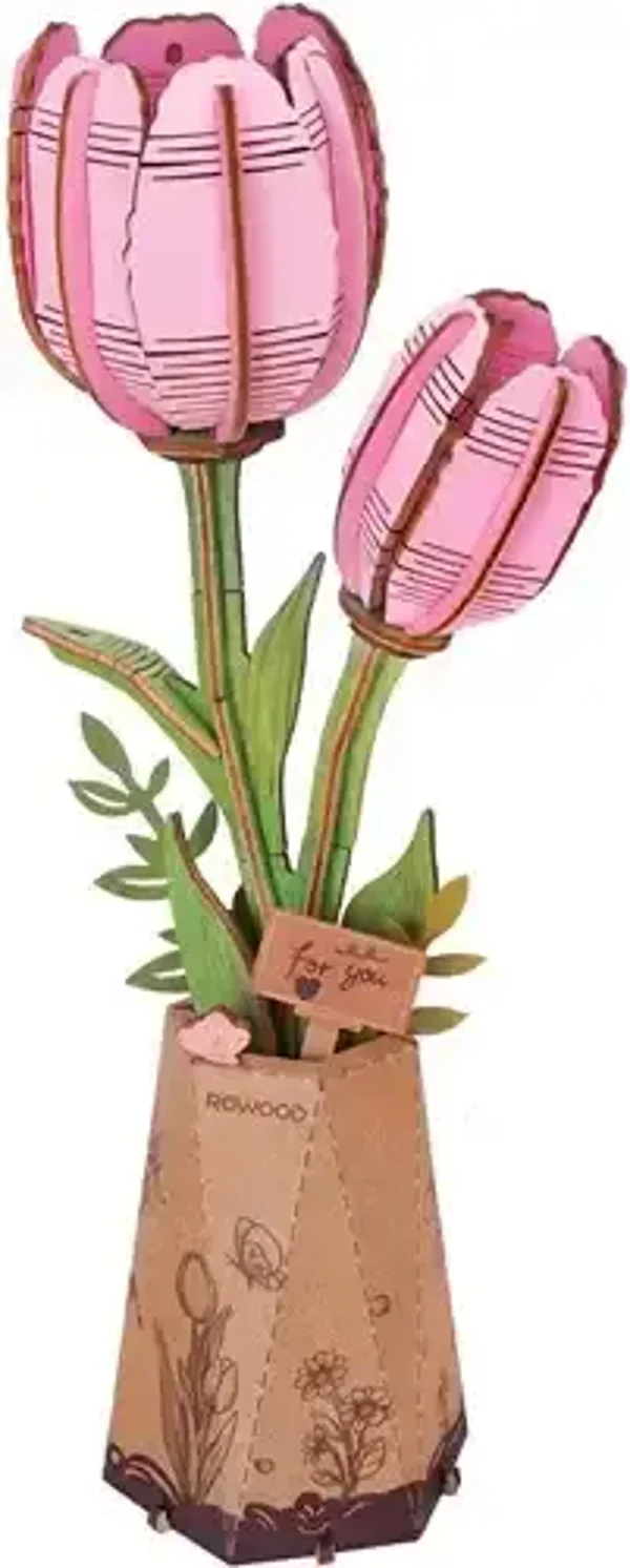Robotime Pink Tulip