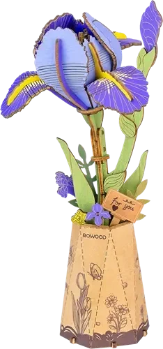 Robotime Purple Iris