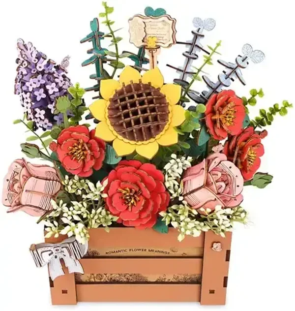 Robotime Wooden Bloom Box