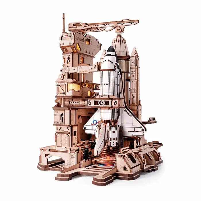 Space Shuttle 3D Houten Puzzel