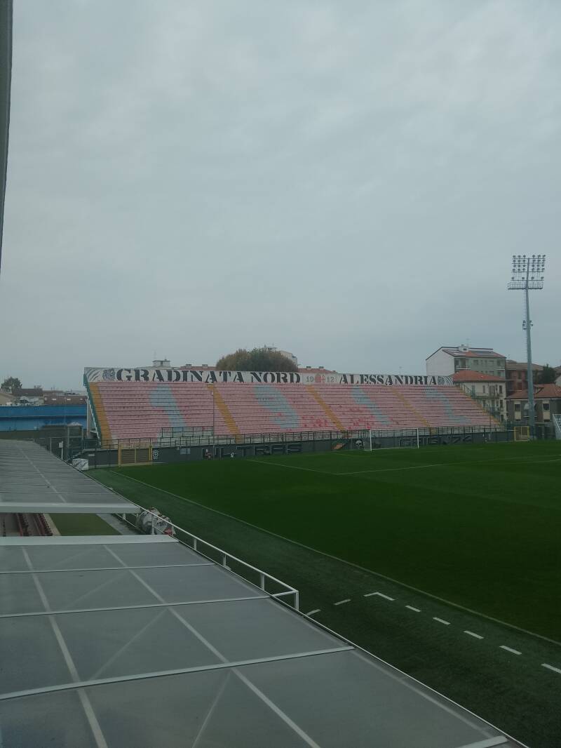 La Gradinata vista dalla tribuna