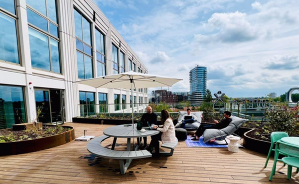 5 mei / 60 minute lunch bij CBRE (dakterras)