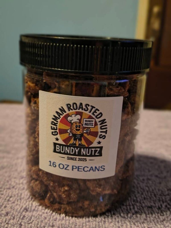 16 OZ PECANS JAR