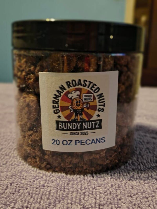 20 OZ PECANS JAR