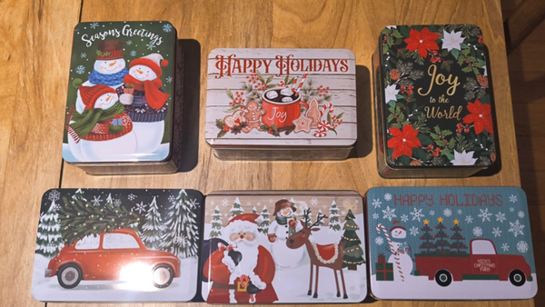 MEDIUM HOLIDAY TINS