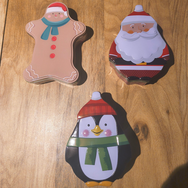 SMALL HOLIDAY TINS