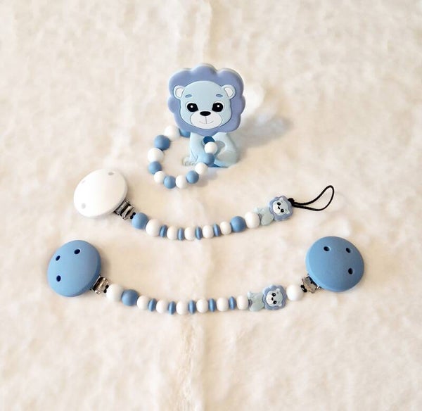 Coffret naissance lion bleu