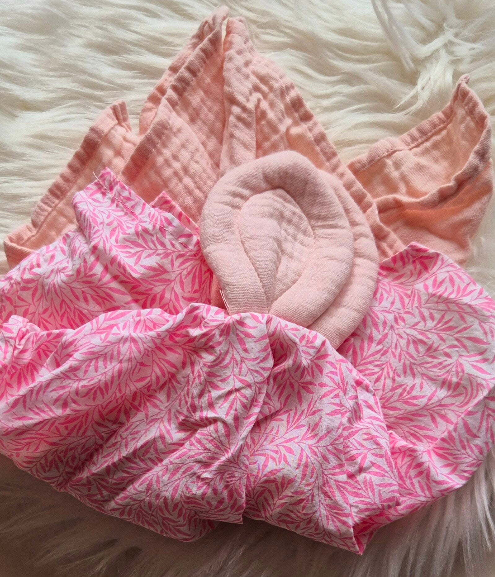 Doudou personnalisé Lapin fleuri