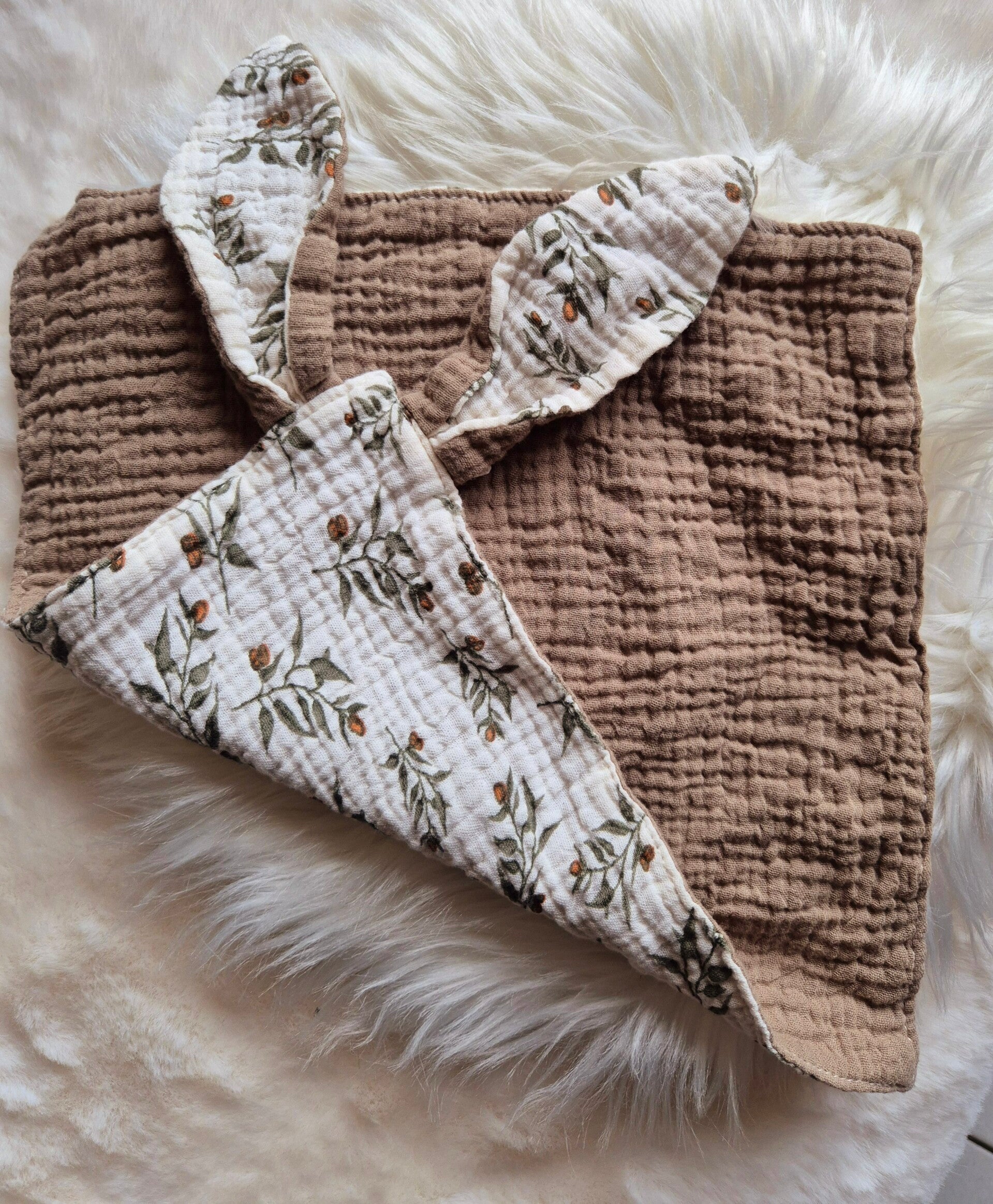 Doudou personnalisé Lapin olivier