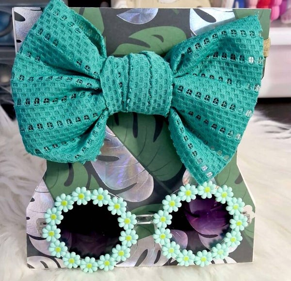 Lunette de soleil + bandeau