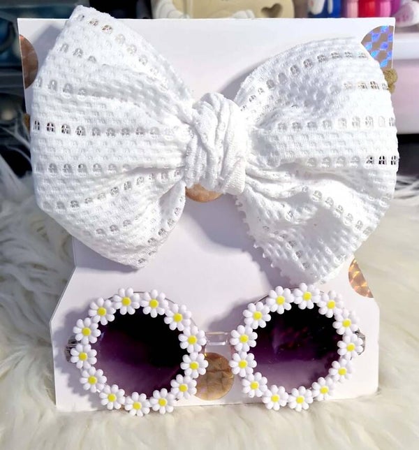 Lunette de soleil + bandeau