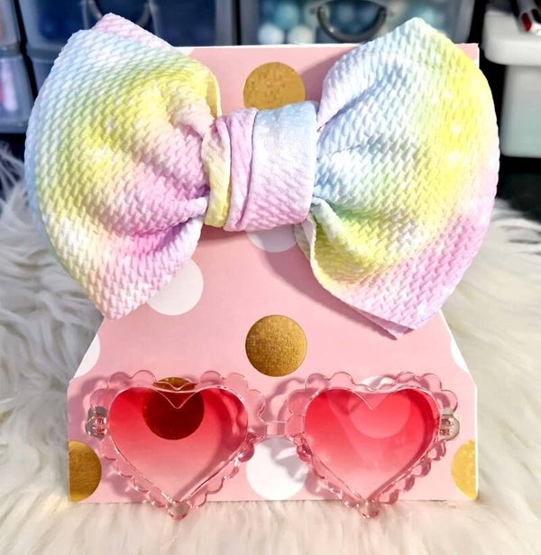 Lunette de soleil + bandeau